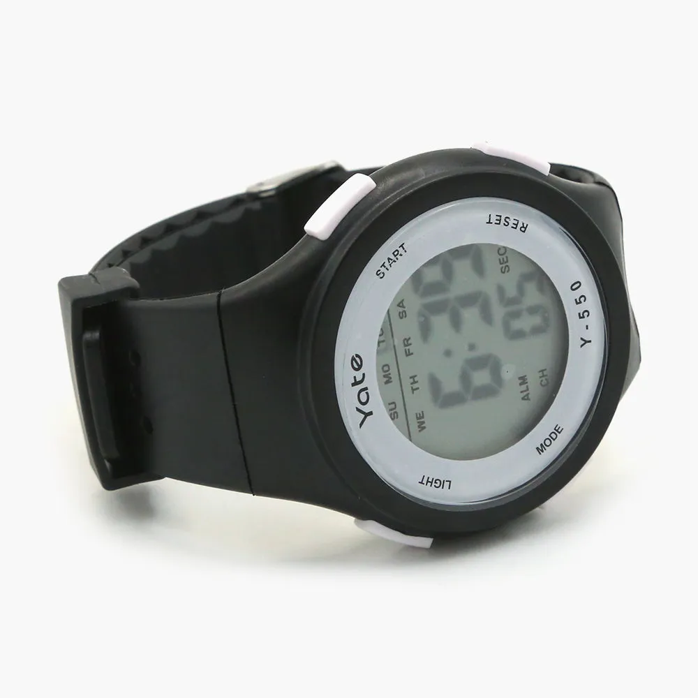 Boys Digital Sports Watch - Black