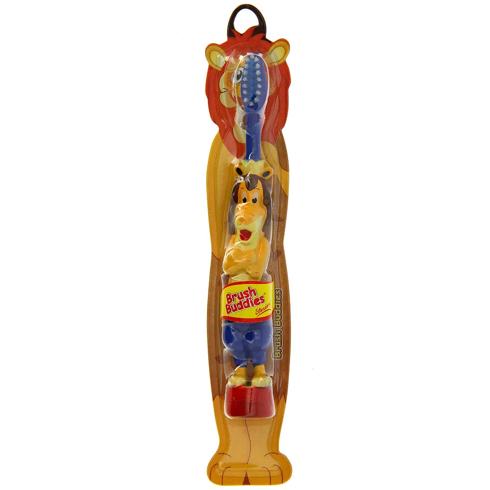 Brush Buddies Stand-in Leo (Lion) Toothbrush- Blue