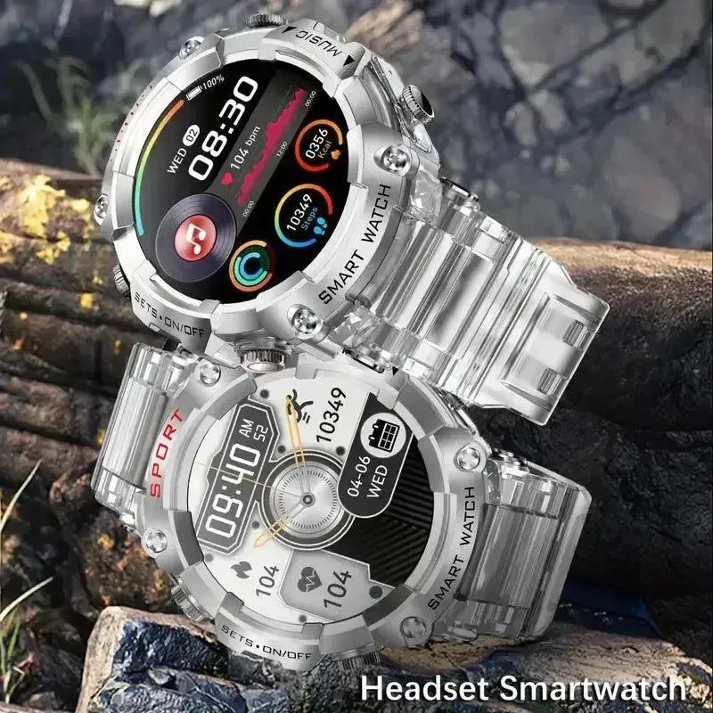 BudWatch Smart Watch with In-built Wireless Earbuds