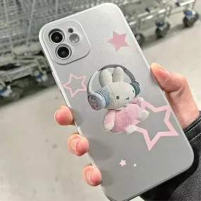 Bunny Headphone iPhone Case