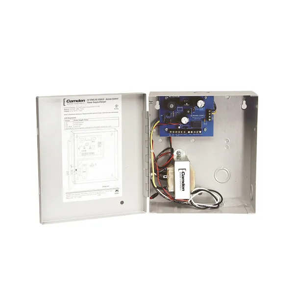 Camden  CX-PS150UL - Commercial - Power Supply W/ Cabinet - 12/24V Selectable - 1 Amp Output