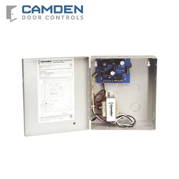 Camden  CX-PS150UL - Commercial - Power Supply W/ Cabinet - 12/24V Selectable - 1 Amp Output