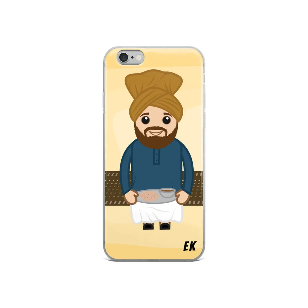 Cartoon Sardar iPhone Case