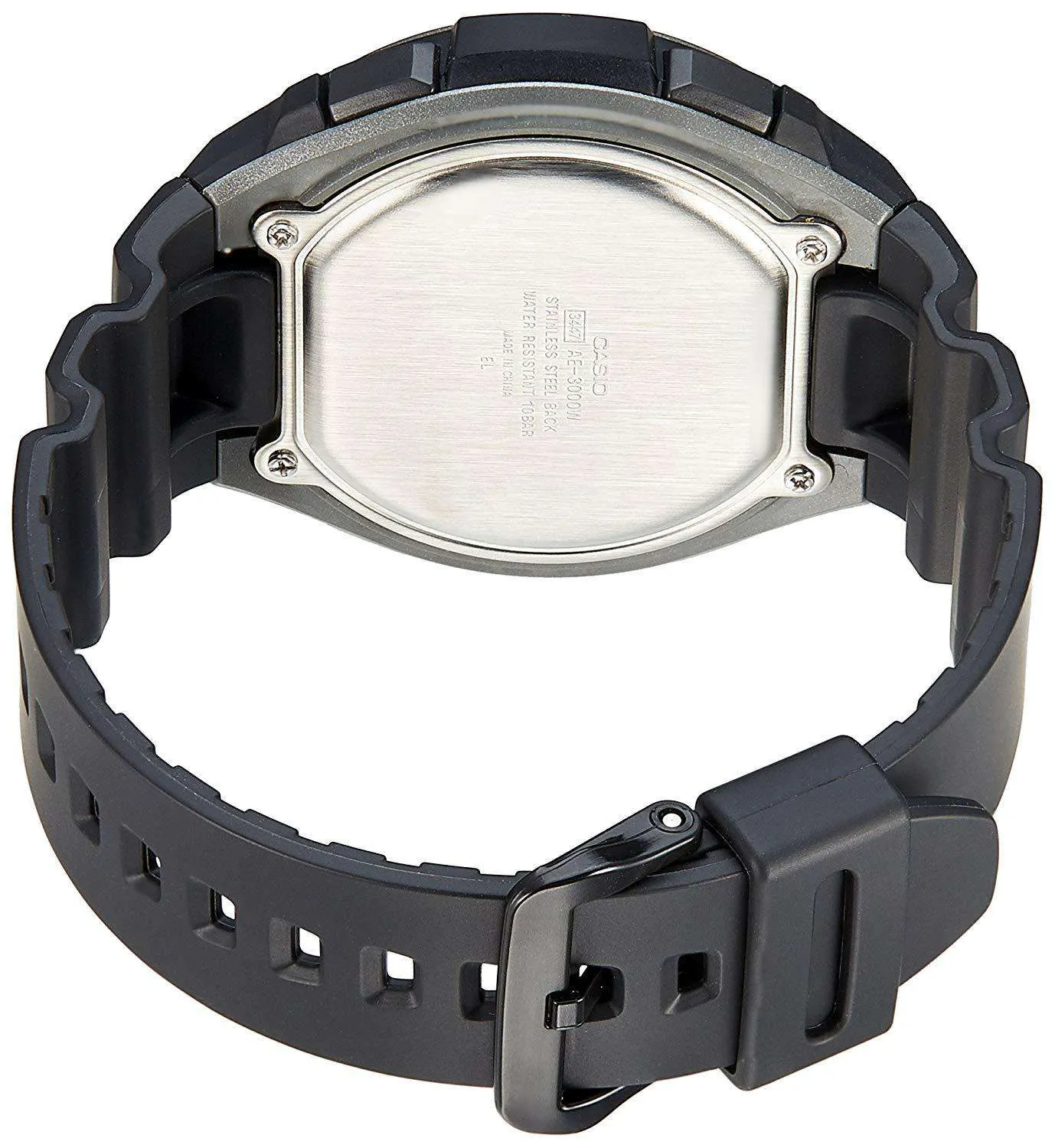 Casio AE-3000W-1AVDF Black Resin Watch for Men