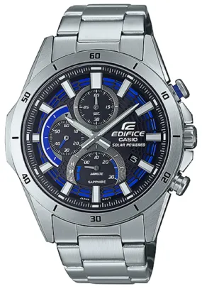 Casio Edifice EFS-S610D-1A Solar Chronograph Stainless Steel Strap Watch For Men