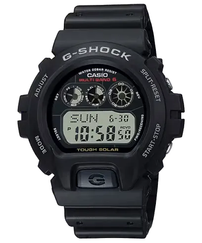 Casio G-Shock 6900 Series Solar Powered Atomic-Timekeeping Watch