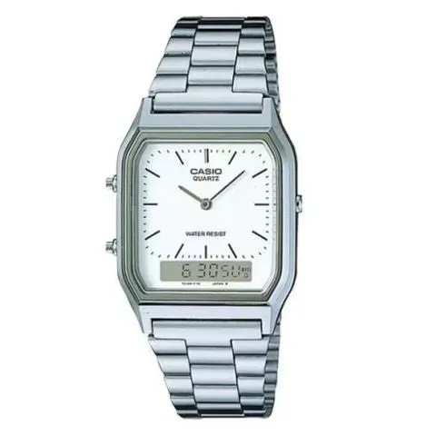 CASIO Silver Watch #AQ-230A-7DMQYES