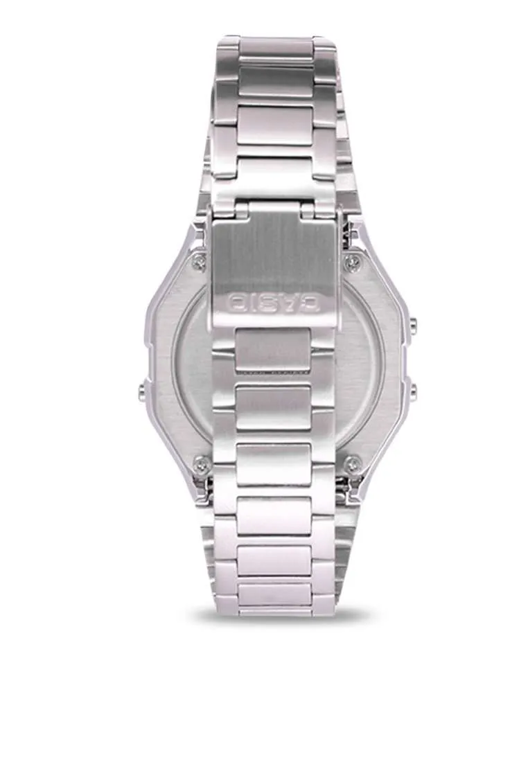 Casio Vintage A158WA-1D Silver Stainless Steel Watch Unisex