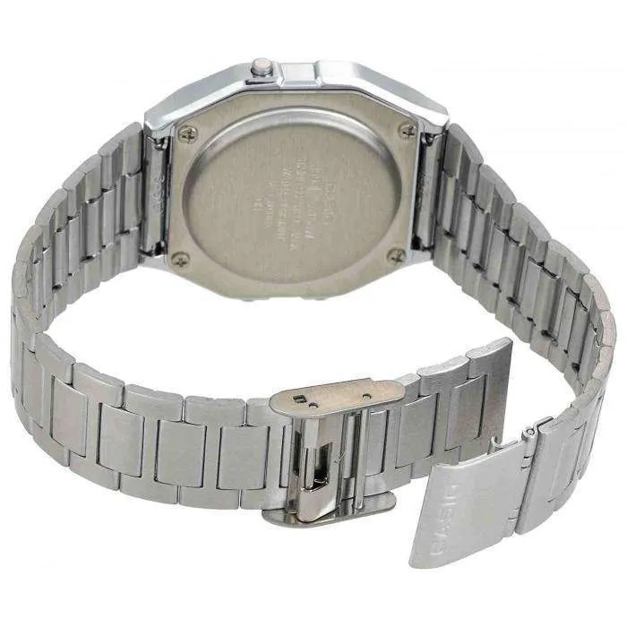 Casio Vintage A158WA-1D Silver Stainless Steel Watch Unisex