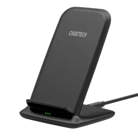 Choetech 15W Wirless Charger Stand - Black T555-F-101ABBK