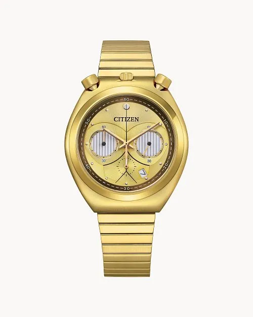 Citizen Star Wars C-3PO Gold-Tone Bracelet Watch AN3662-51W