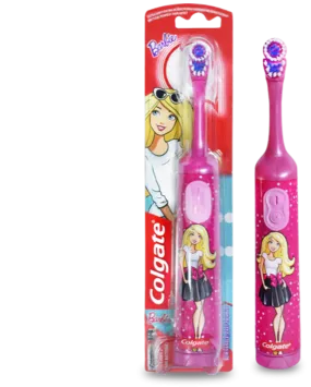 Colgate Battery Toothbrush Barbie 1ea