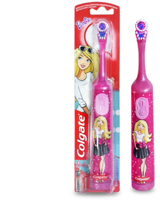 Colgate Battery Toothbrush Barbie 1ea