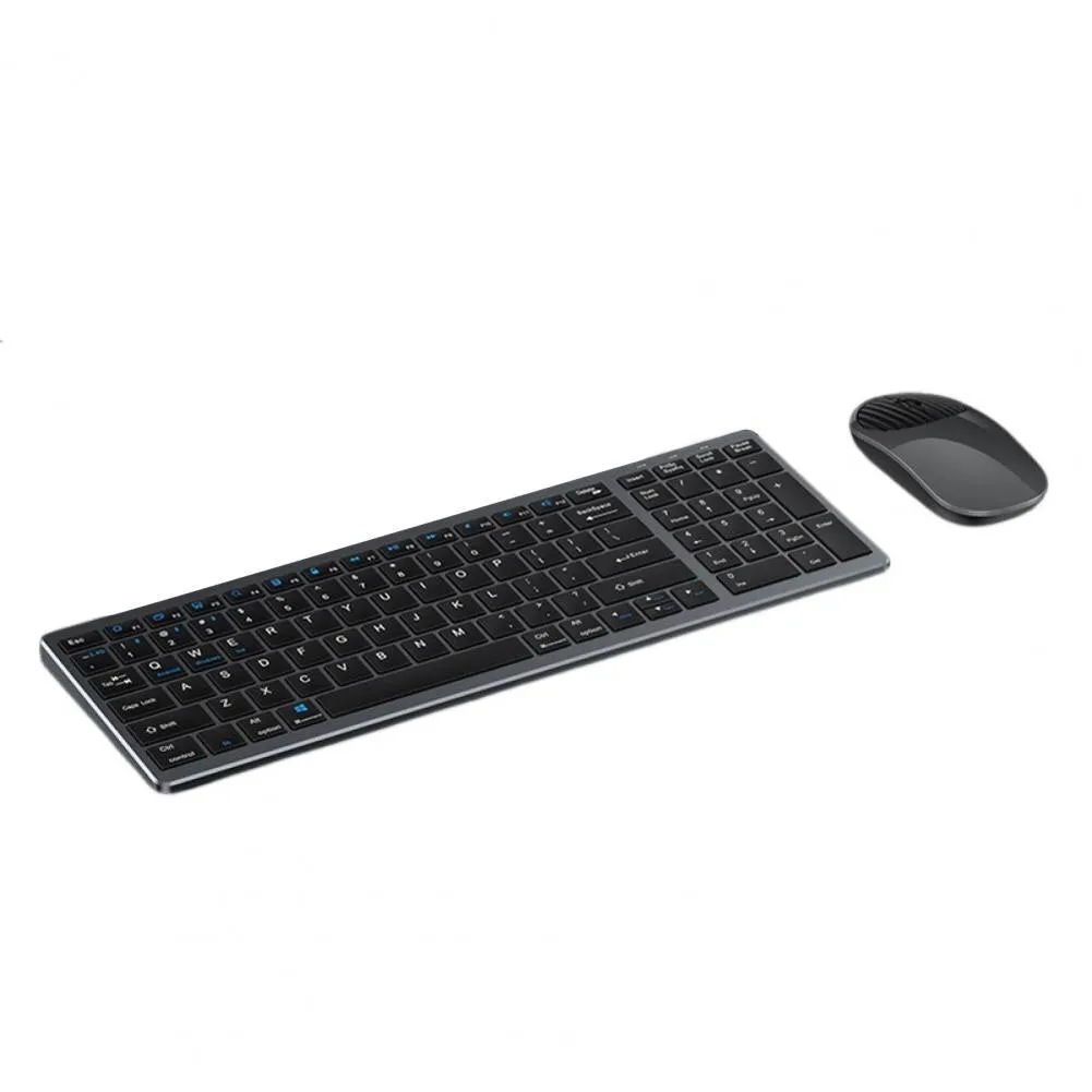 Connect Tablet Rechargeable Wireless Keyboard And Mouse Combo Computer Accessories