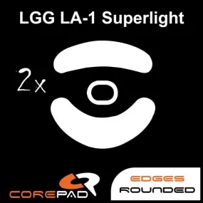 Corepad Skatez Mouse Feet for Lethal Gaming Gear LA-1 Superlight