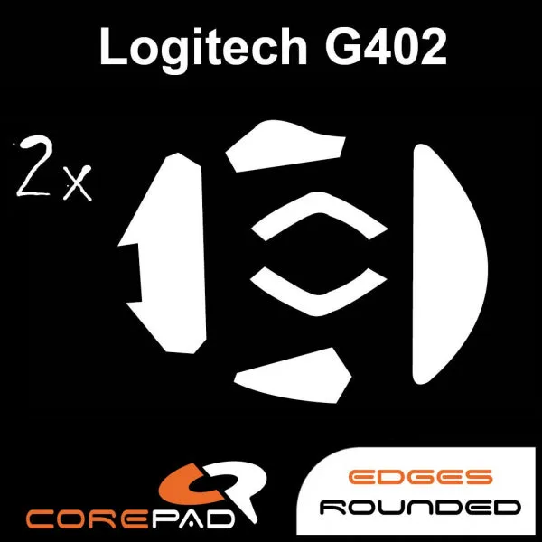 Corepad Skatez Mouse Feet for Logitech G402 Hyperion Fury