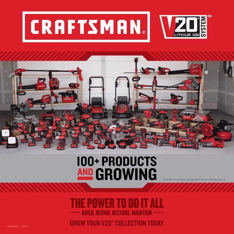 Craftsman V20 Power Scrubber