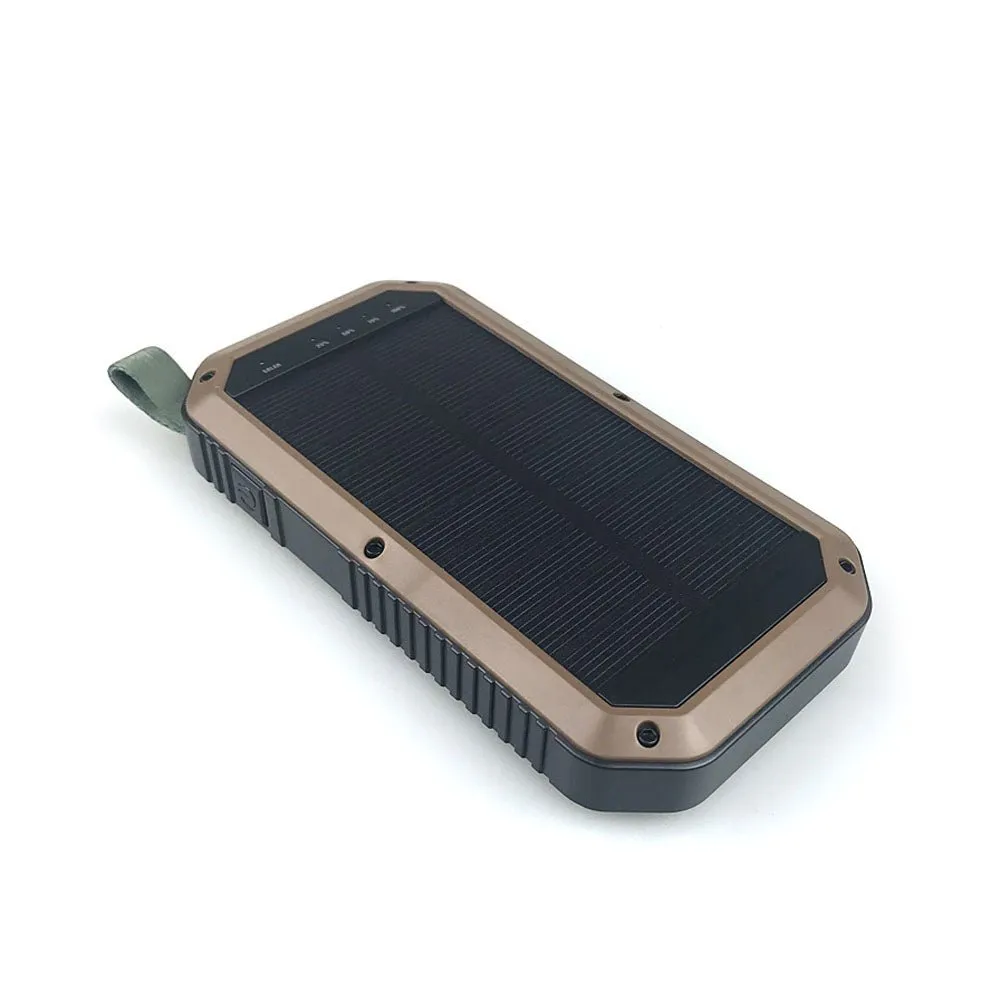 CRONY ES981S-Business Power Bank 20000mAh Solar power bank with LED camping light