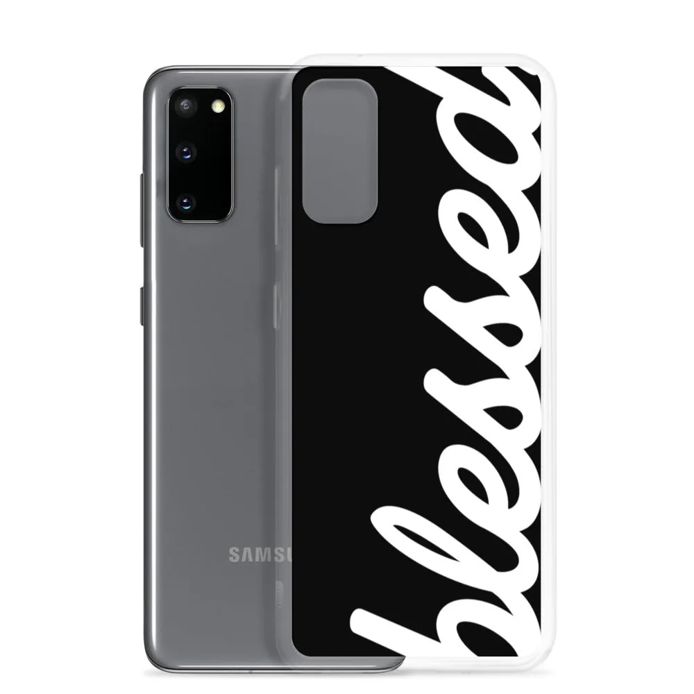 Cursive Blessed Samsung Case