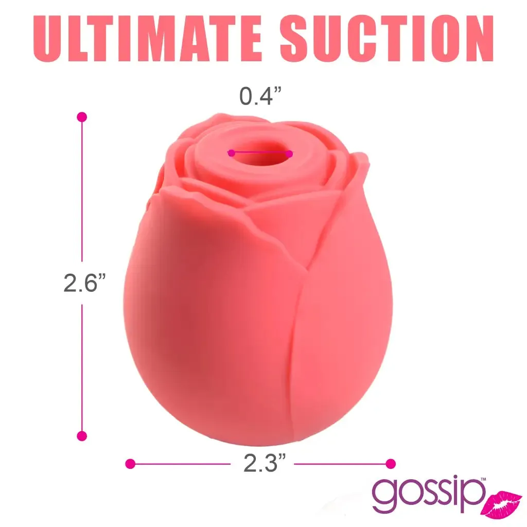 Curve Toys 10x Rose Crave Silicone Clitoral Stimulator