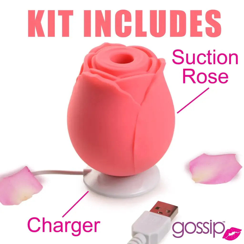 Curve Toys 10x Rose Crave Silicone Clitoral Stimulator