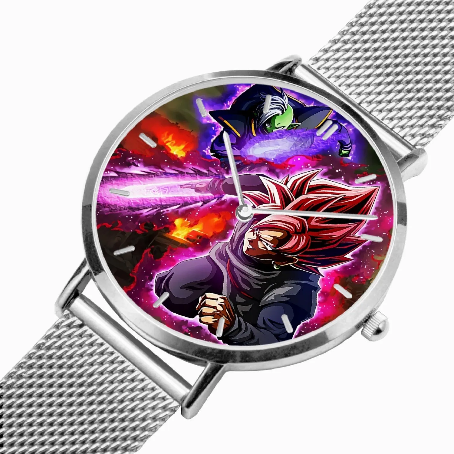 DBZ-Store Doper Goku Black & Zamasu Super Saiyan Rose Watch