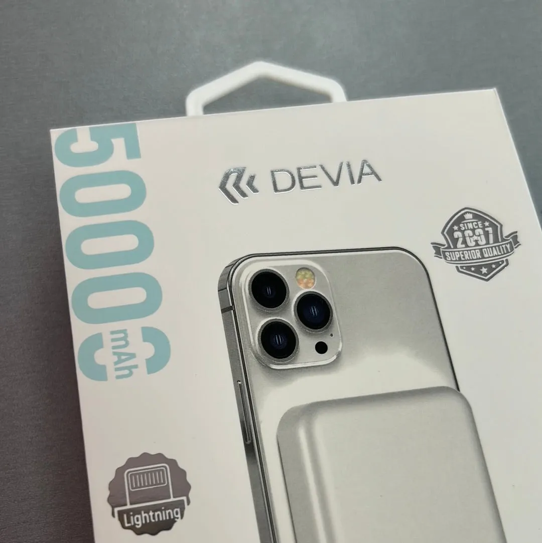 Devia 20W (Silicone feel) Magnetic Power Bank - 5,000mAh MagSafe