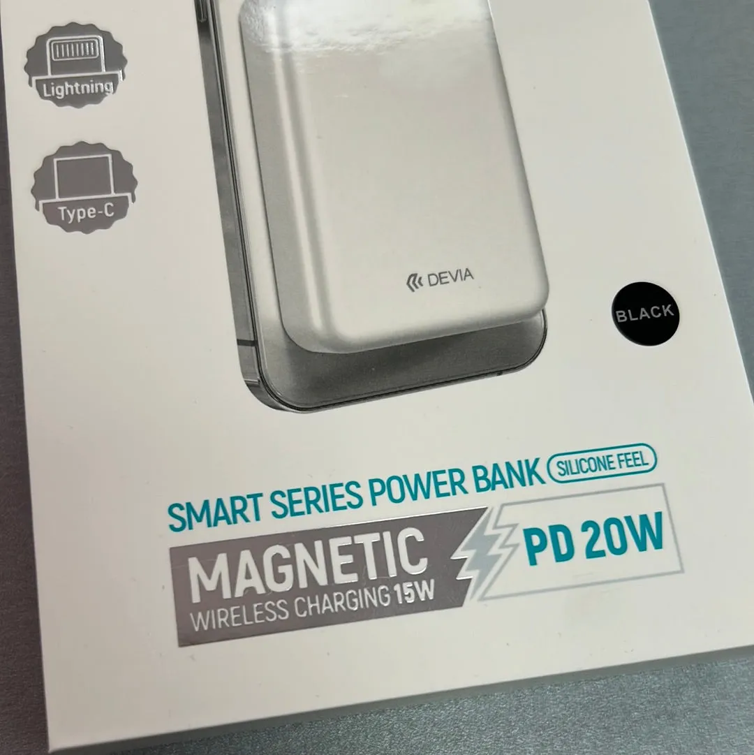 Devia 20W (Silicone feel) Magnetic Power Bank - 5,000mAh MagSafe