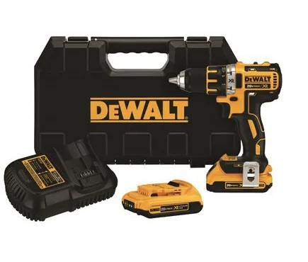 Dewalt 20 Volt Max Xr Lithium Ion Brushless Compact Drill / Driver Kit