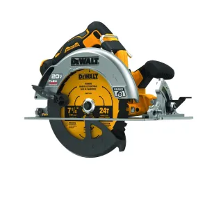 DeWalt 20V MAX* 7-1/4" Cordless Circular Saw with FLEXVOLT Advantage, (Tool Only)