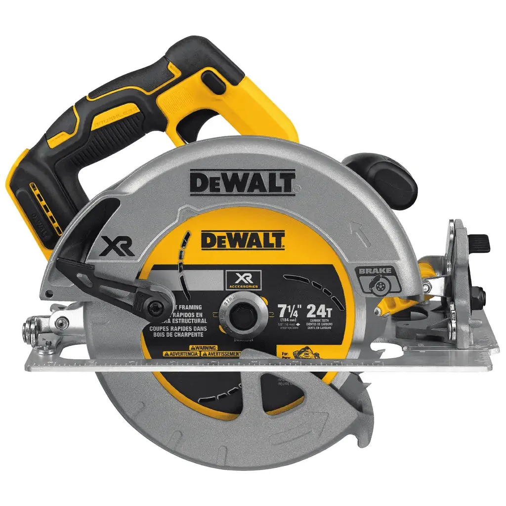 DeWalt 20V MAX* XR‚® 7-1/4" Cordless Circular Saw, (Tool Only)