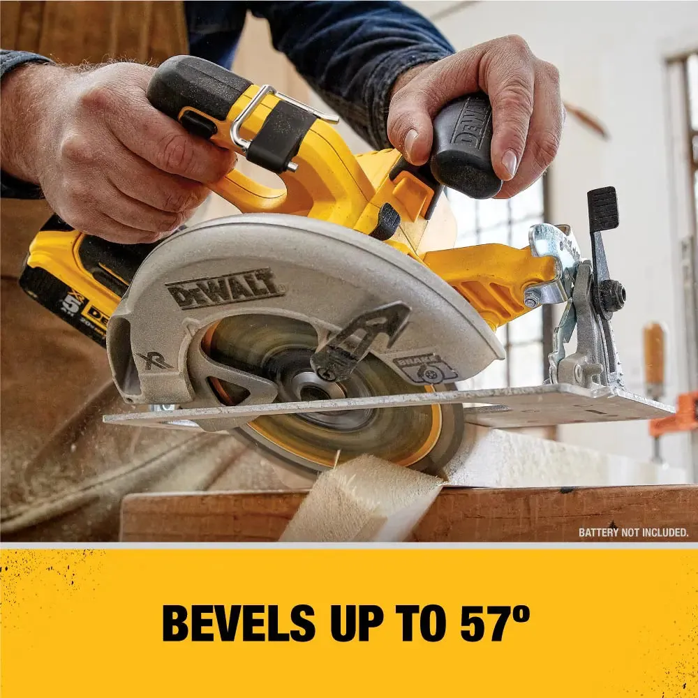 DeWalt 20V MAX* XR‚® 7-1/4" Cordless Circular Saw, (Tool Only)