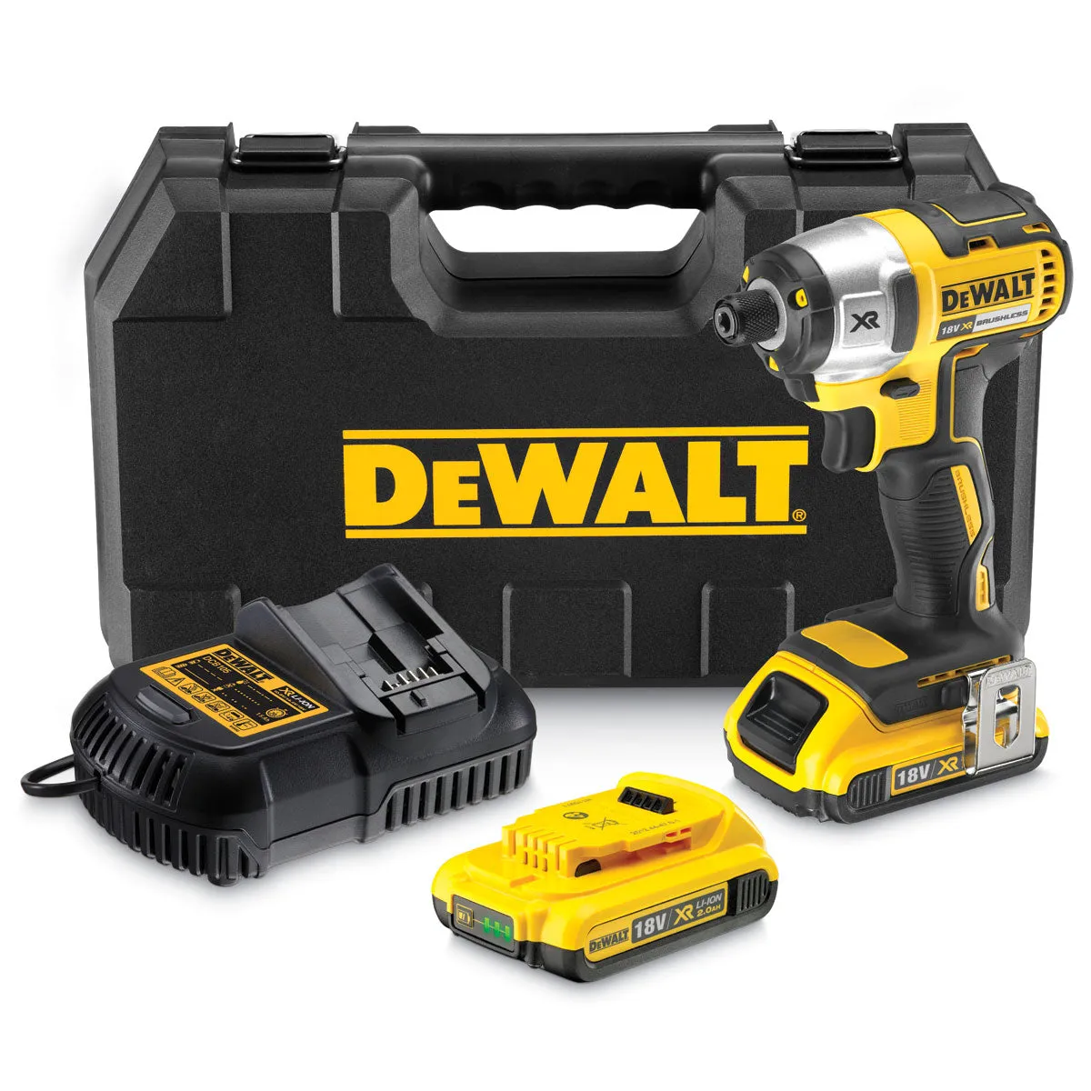 Dewalt Cordless Impact Driver DCF886D2 18V 2.0Ah Li-ion Brushless