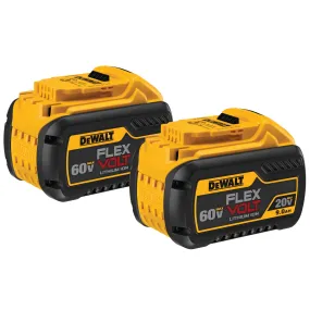 DeWALT DCB609-2 20/60V Max Flexvolt 9ah Battery (2-Pack)