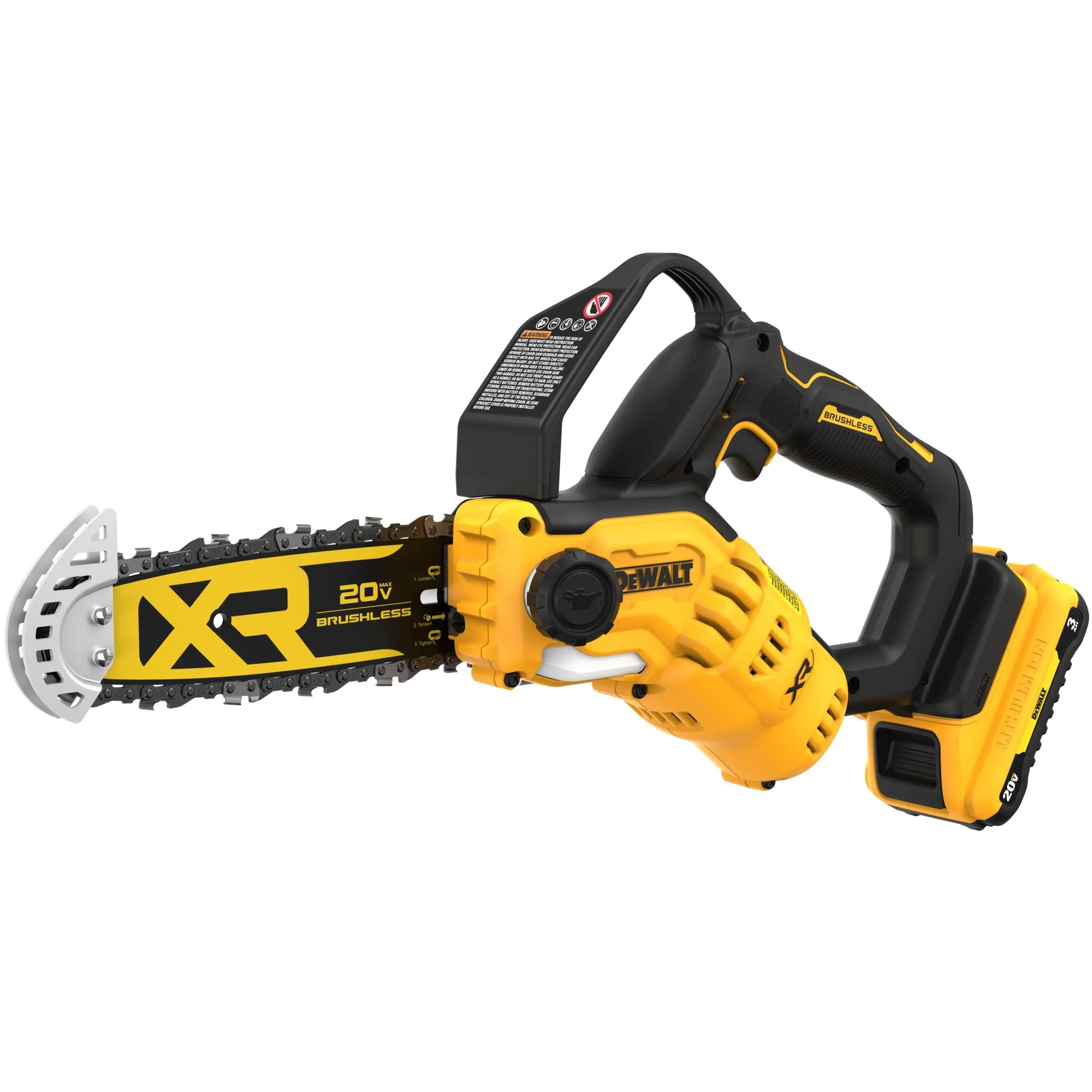 DeWalt DCCS623L1 20V MAX 8" Pruning Chainsaw Kit