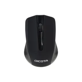 Dicota Comfort - Mouse - Laser - Wireless - Usb Wireless Receiver - Black