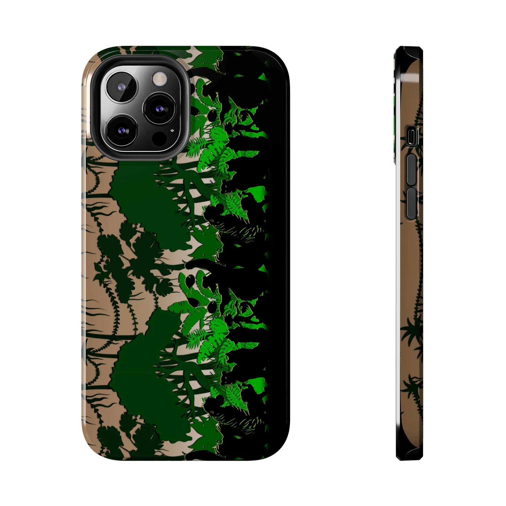 Disney Jungle Book Phone Case Disneyland World Kingdom Gift Inspired Fan Art Silhouette Border Samsung Baloo Mowgli Adventure Land