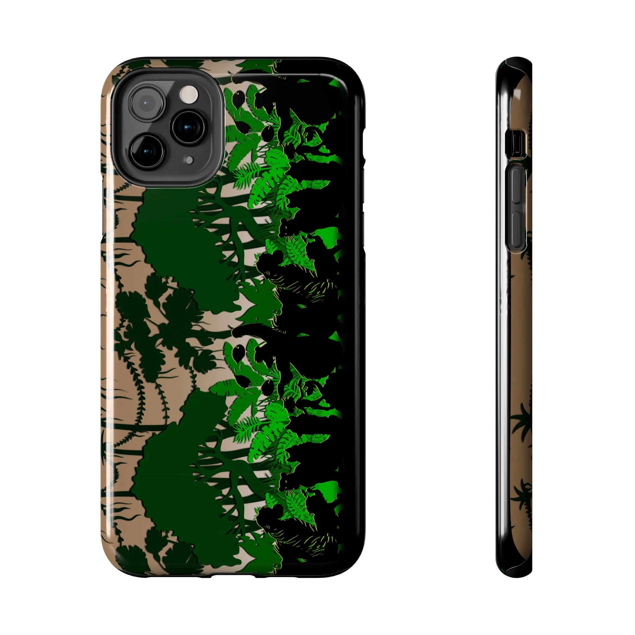 Disney Jungle Book Phone Case Disneyland World Kingdom Gift Inspired Fan Art Silhouette Border Samsung Baloo Mowgli Adventure Land