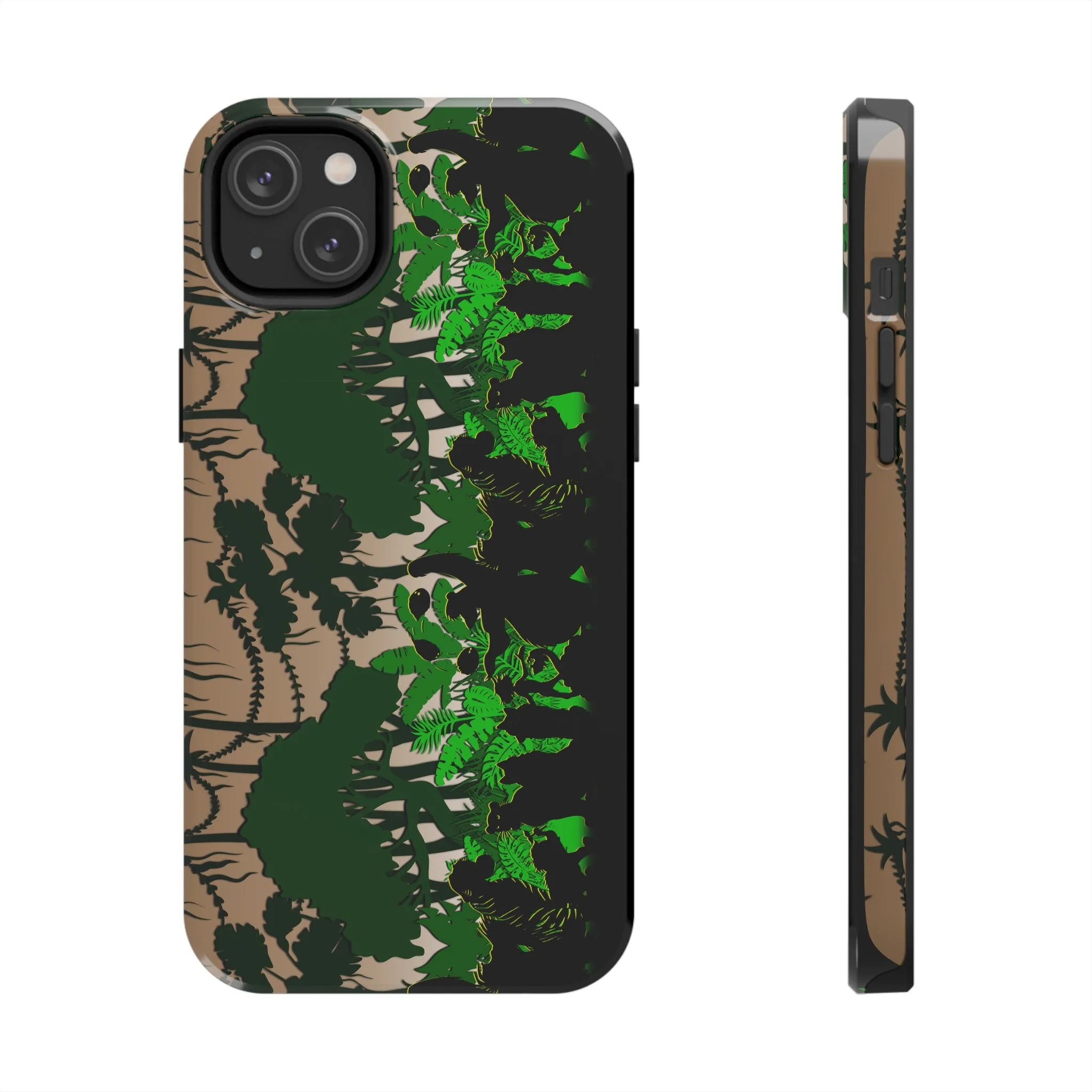 Disney Jungle Book Phone Case Disneyland World Kingdom Gift Inspired Fan Art Silhouette Border Samsung Baloo Mowgli Adventure Land