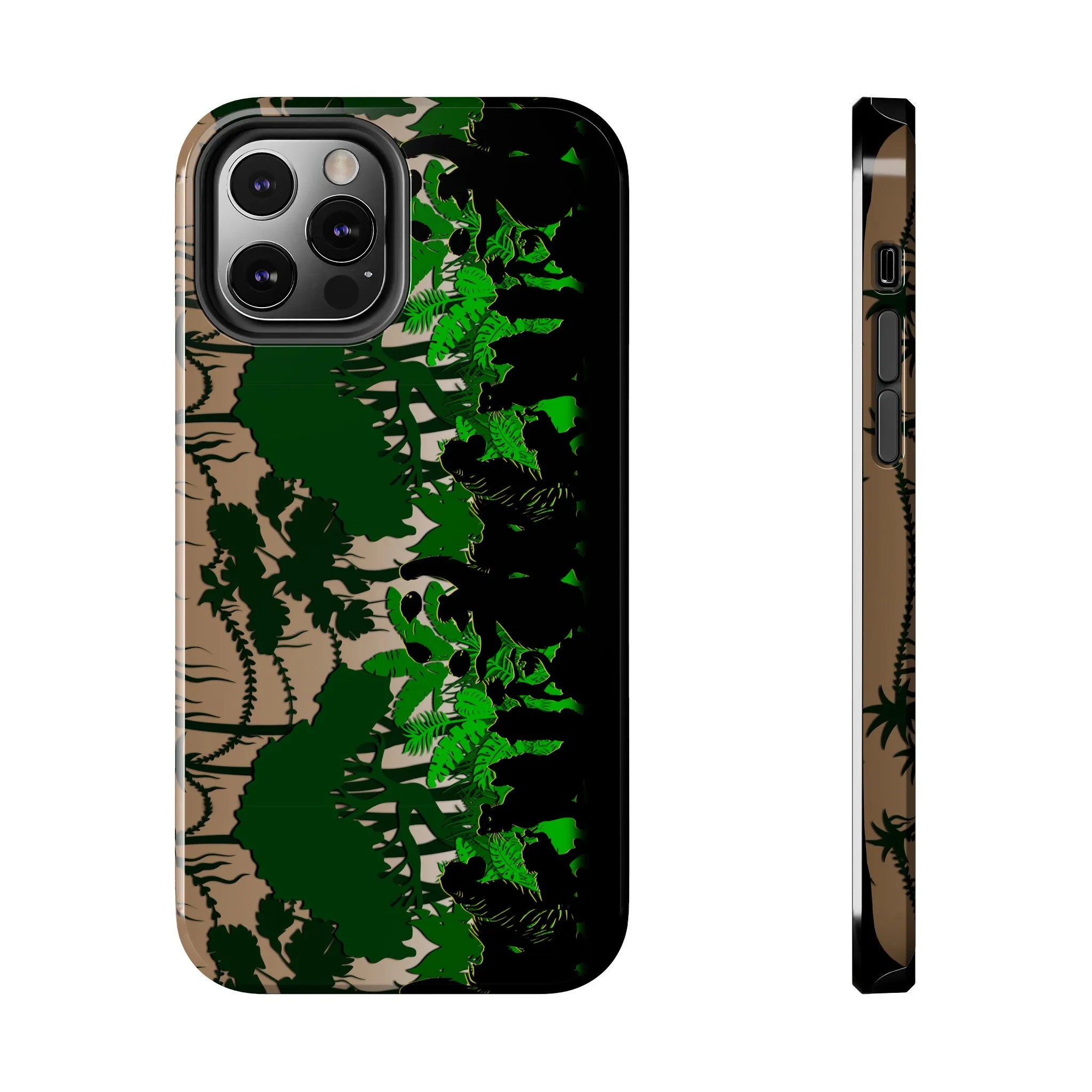 Disney Jungle Book Phone Case Disneyland World Kingdom Gift Inspired Fan Art Silhouette Border Samsung Baloo Mowgli Adventure Land