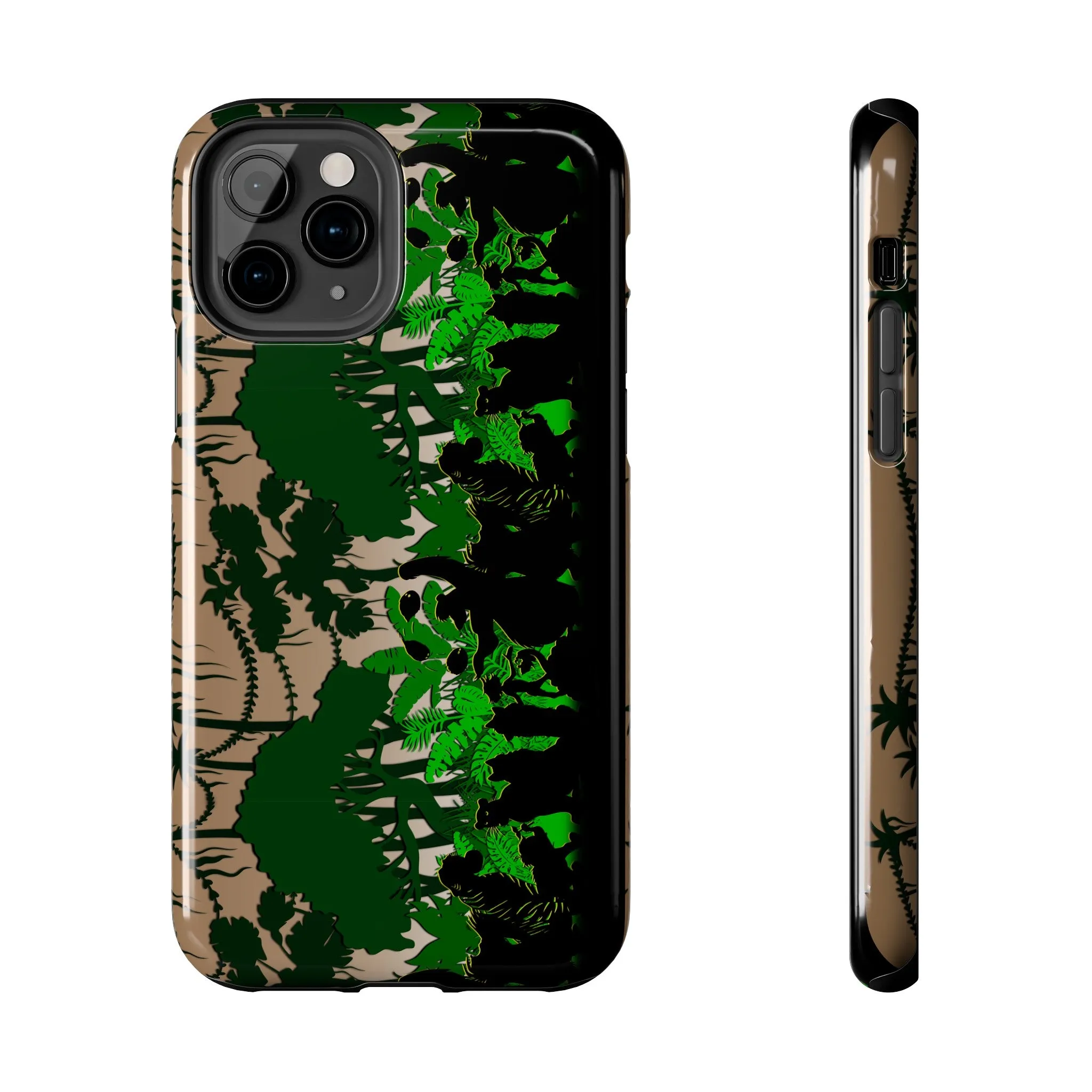 Disney Jungle Book Phone Case Disneyland World Kingdom Gift Inspired Fan Art Silhouette Border Samsung Baloo Mowgli Adventure Land