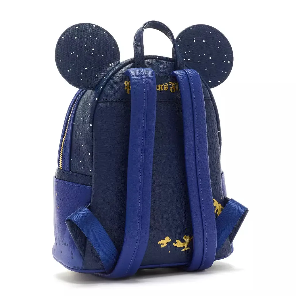 Disney Mini Backpack Mickey Mouse The Main Attraction Peter Pan's Flight Loungefly