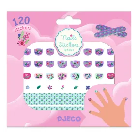 Djeco Nail Stickers – Petit Flowers