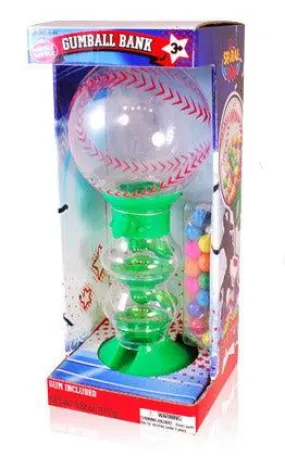 Dubble Bubble Baseball Gumball Bank