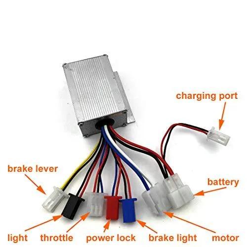 Electric Bike Left Drive 450W/36V Conversion Kit (Twist Kit)