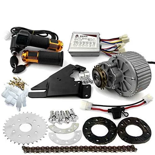 Electric Bike Left Drive 450W/36V Conversion Kit (Twist Kit)