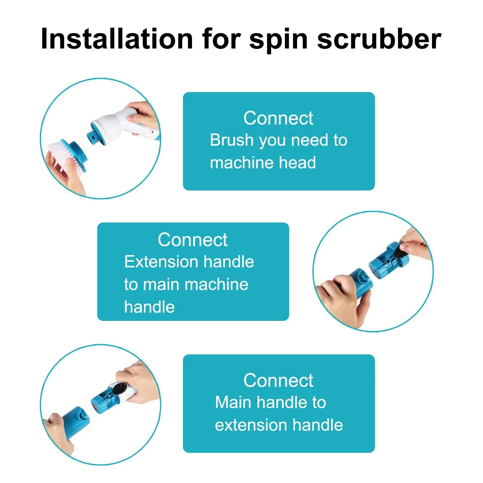 Electric Spin Scrubber