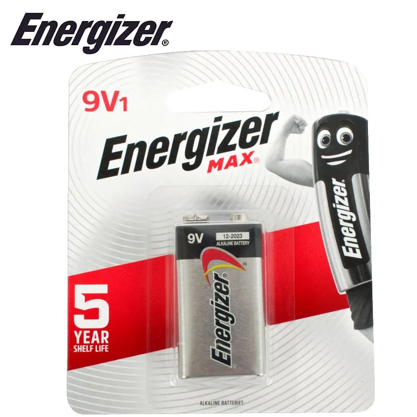 Energizer Max  9V 1 Pack (Moq12)