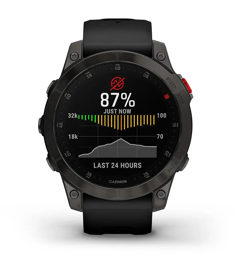 Epix™ 2 Sapphire | 47 mm - Black/Titanium