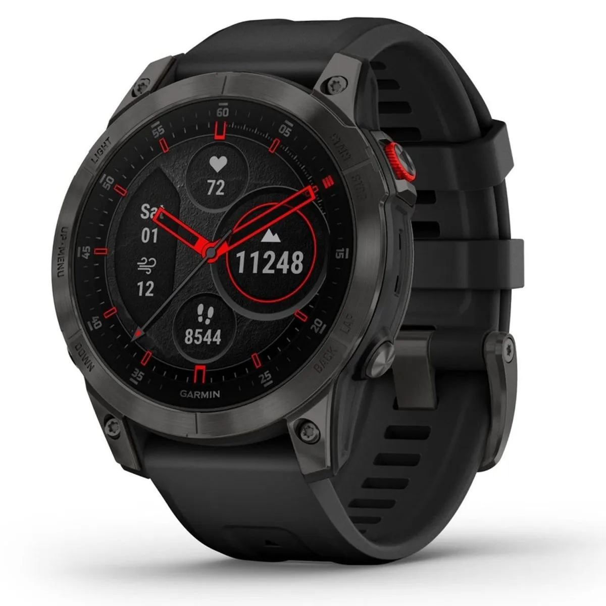 Epix™ 2 Sapphire | 47 mm - Black/Titanium